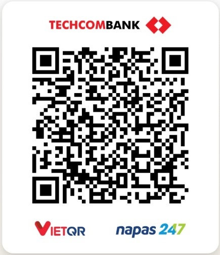 Mã QR chuyển khoản Techcombank của An Outsider